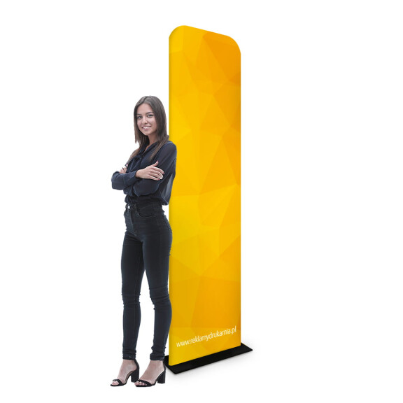 Roll-up Tekstylny Monolith 60 cm z wydrukiem