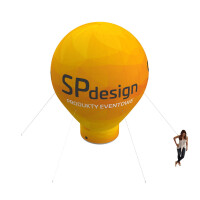 Balon reklamowy ALTO 5m Balon pneumatyczny z wbudowanym wentylatorem
