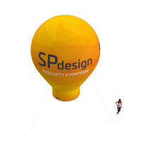 Balon reklamowy z nadrukiem logo ALTO 8m Balony pneumatyczne Wentylatorowe Na powietrze zasilane prądem Producent