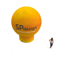 Balon reklamowy z nadrukiem Kula 5 m Wentylatorowy nadmuchiwany powietrzem Balon pneumatyczny Producent