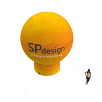 Balon reklamowy z nadrukiem Kula 7 m Nadmuchiwany Balon pneumatyczny z logo