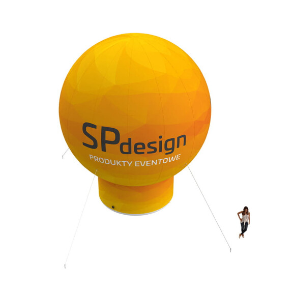 Balon reklamowy z nadrukiem Kula 8 m Pneumatyczna reklama na powietrze Balony pneumatyczne z logo Producent