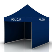 Namiot dla POLICJI 3x3 m z nadrukiem