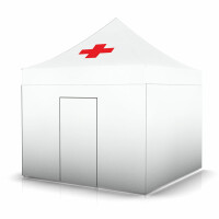 NAMIOT MEDYCZNY NA KONSTRUKCJI ALUMINIOWEJ 3x3 m