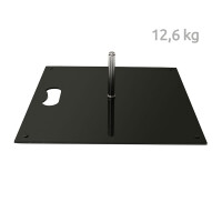 Podstawa do flag z włókna szklanego 12,6 kg z rotatorem
