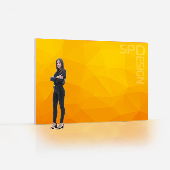 Kaseton Podświetlany VECTOR Wolnostojący Dwustronny 300 x 200 x 14 cm LED
