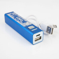 Powerbank reklamowy 2200 mAh z grawerem Evander - 10 szt.