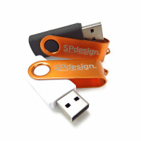 PENDRIVE REKLAMOWY USB Z GRAWEREM już od 10 szt. grawer na metalowej części