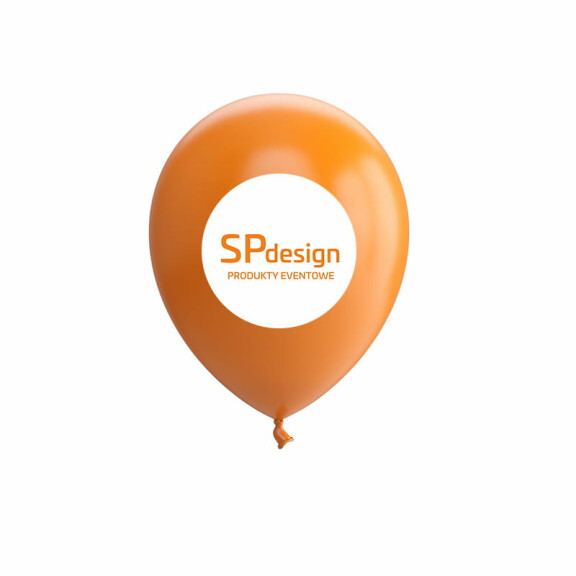 Balony reklamowe 12 cali z nadrukiem 1 kolorowym / jednostronnie