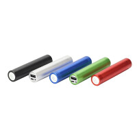 Powerbank reklamowy z latarką LED 2600 mAh z grawerem od 10 szt.
