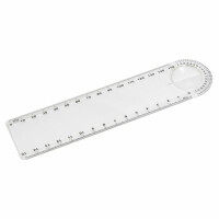 Linijka 15 cm, lupa, kątomierz - 100 szt.