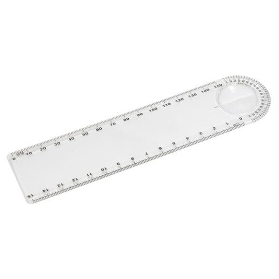Linijka 15 cm, lupa, kątomierz - 100 szt.