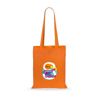 Torba na zakupy KOLOROWA z nadrukiem uchwyt 70 cm od 50 szt.