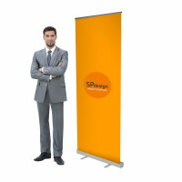 ROLL-UP wasp ekonomiczny prezenter reklamowy 80 x 200 cm