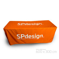 Obrus reklamowy 600x300 cm z nadrukiem firmowy Obrusy eventowe