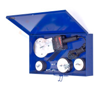 Zgrzewarka do rur PP-R 2000W z walizka + kamienie od 20 do 63 mm Zgrzewarka do rur PP 2000W z metalową walizką i elektrodami FI 20-63 mm
