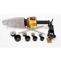 Zgrzewarka 1200W z walizka + kamienie 20-40 Zgrzewarka do rur PP 1200W z walizka + kamienie 20-40