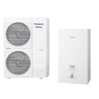 Pompa ciepła PANASONIC Aquarea T-CAP Generacji H typu split, trójfazowa, Czynnik R410A 12 kW Pompa ciepła Panasonic KIT-WXC12H9E8 (WH-SXC12H9E8 + WH-UX12HE8)