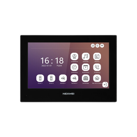 Monitor domofonowy nw-avi-9s-bw wifi nexwei