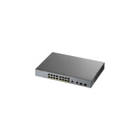 Switch poe 16x poe, 2x lan, 2x sfp gs1350-18hp zyxel