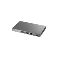 Switch poe 24x poe, 2x lan, 2x sfp gs1350-26hp zyxel
