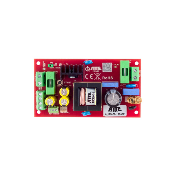 Zasilacz buforowy 12v dc 6a aups-70-120-of atte