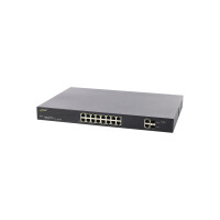 Switch poe 16x poe, 2x lan, 2x sfp sfg116 pulsar