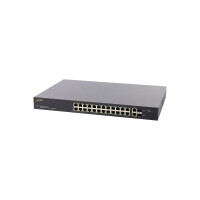 Switch poe 24x poe, 2x lan, 2x sfp sfg124wp pulsar