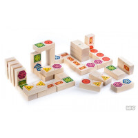Bajo  -  Drewniane Domino Figury Klocki 91310