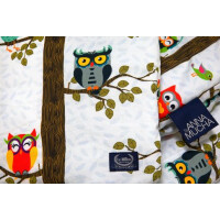 La Millou - śpiworek do spania Sleeping bag s - by anna mucha owl radio & mint rickrack