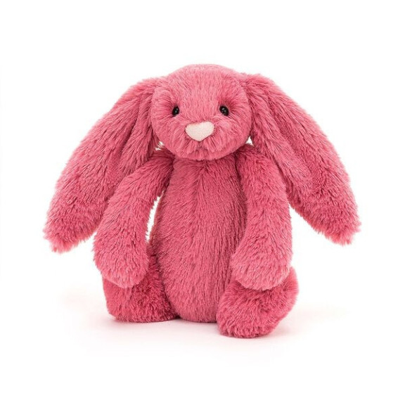 JellyCat - przytulanka maskotka Bashful Cerise Bunny Królik 31cm