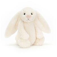 JellyCat - przytulanka maskotka  Bashful Królik Kremowy 18cm