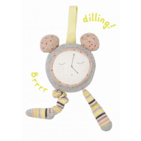 Moulin Roty      -     Pluszowa Maskotka wibrujący budzik 21 cm 663074