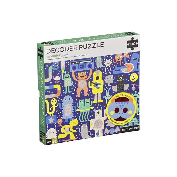 Petit Collage    -    Puzzle Ukryte Obrazki Potworki