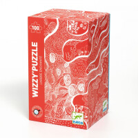 Djeco     -     Puzzle Kartonowe Wizzy'  "ZACZAROWANE DRZEWO" DJ07030