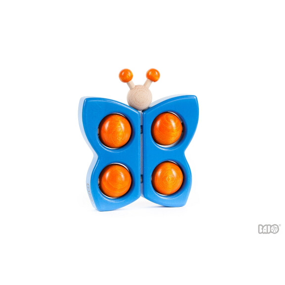 Bajo  -  Grzechotka Motyl Niebieski 12410b