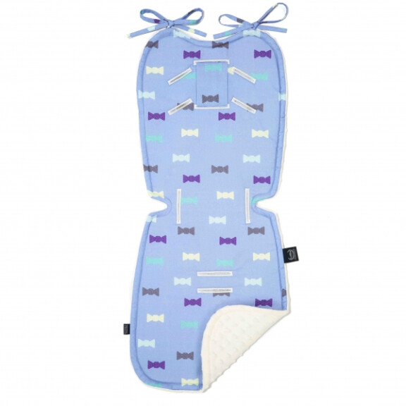 La Millou  -  Stroller pad  -  Wolfie bow  -  Ecru