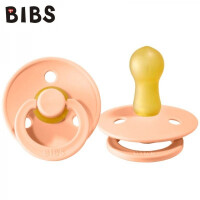 BIBS - Bibs m Peach Sunset  Smoczek Uspokajający Kauczuk Hevea