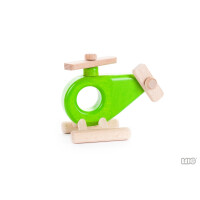Bajo  -  Drewniany Zielony Helikopter 45410g