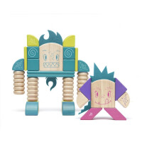 TEGU - Tegu Drewniane Klocki Magnetyczne Sticky Monsters Beans & Tumtum