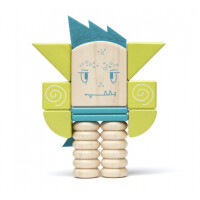 TEGU - Tegu Drewniane Klocki Magnetyczne Sticky Monsters Zip Zap