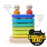 TEGU - Tegu Drewniane Klocki Magnetyczne Magnetyczna Układanka  -  Uszkodzone Opak.