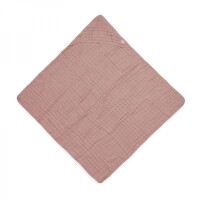 Jollein - Baby & Kids - Jollein  -  Ręcznik Kąpielowy z Kapturem 75 x 75 cm Cotton Rosewood