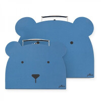 Jollein - Baby & Kids - Jollein  -  2 Walizeczki Animal Club Steel Blue