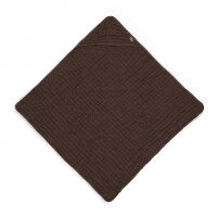 Jollein - Baby & Kids - Jollein - Ręcznik Kąpielowy z Kapturem 75 x 75 cm Cotton Chestnut