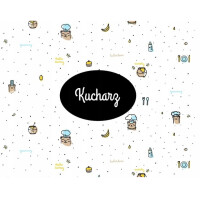 Lullalove  -  Otulaczy Muślinowych 100x100 cm Kucharz