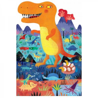 Londji  -  Puzzle my t - rex Dinozaury 36 Elementów