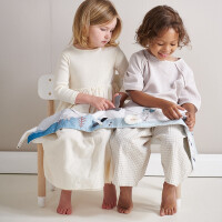 ThreadBear Design - Miękka Książeczka Aktywnościowa  -  Snowy Friends, Threadbear Design