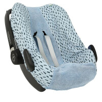 Trixie Baby - Blue Meadow Pebble Pokrowiec na Fotelik do Samochodu