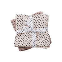 Done by Deer  -  Dots Otulacz 2 szt Powder Pink Różowy
